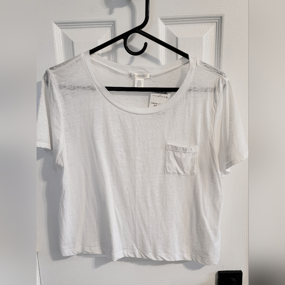 White Crop Top